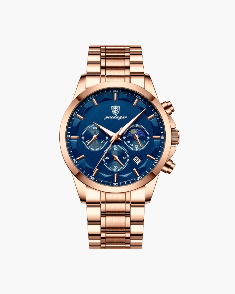 Praezisions-Chronograph aus Stahl