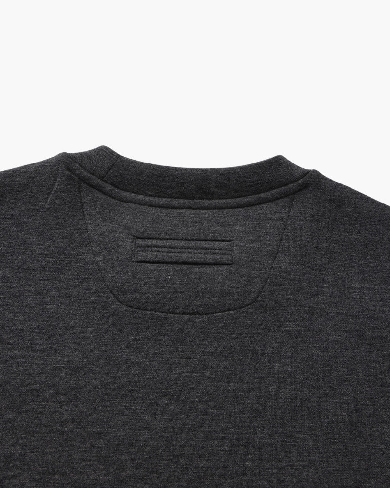 Klassisches Rundhals-Sweatshirt aus Modal-Mix