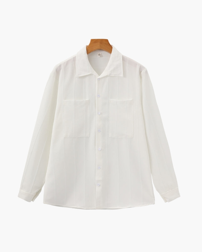 ST Tropez Ribbed Hemd