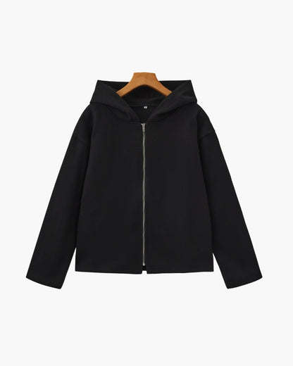 Marlow Wolle Zip Mantel