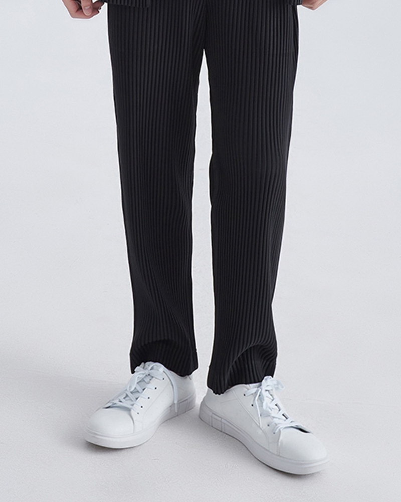 Ribbed Baumwolle Pantalon
