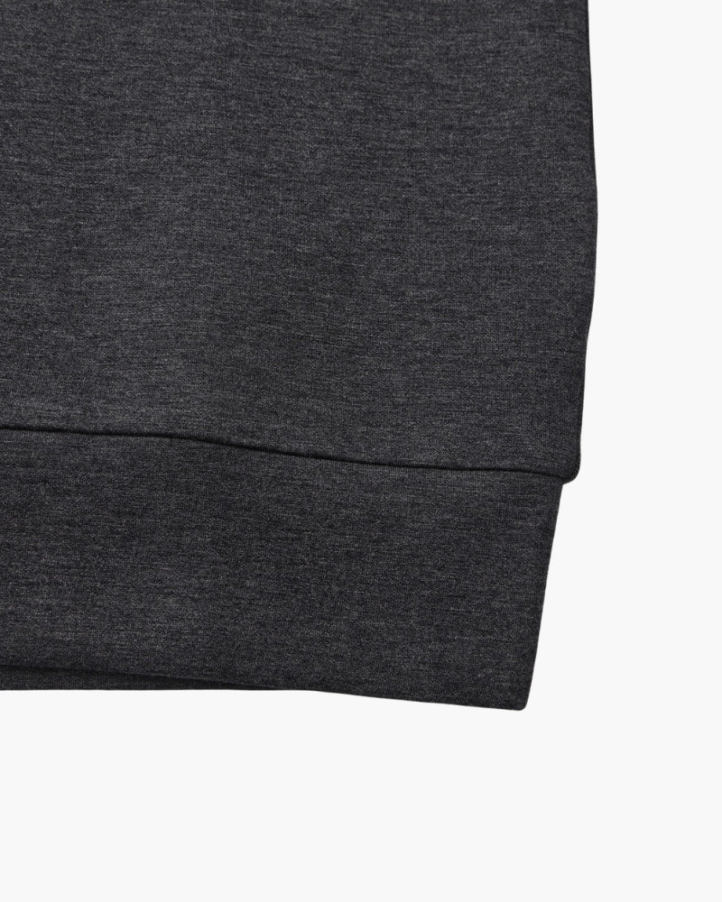 Klassisches Rundhals-Sweatshirt aus Modal-Mix