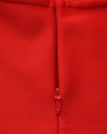 Schmal geschnittenes Neckholder-Maxikleid