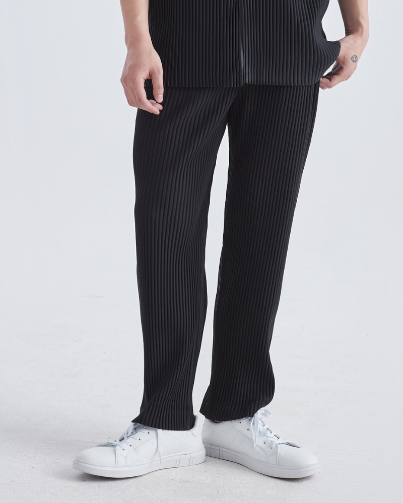 Ribbed Baumwolle Pantalon