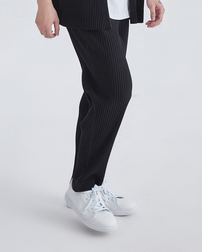 Ribbed Baumwolle Pantalon