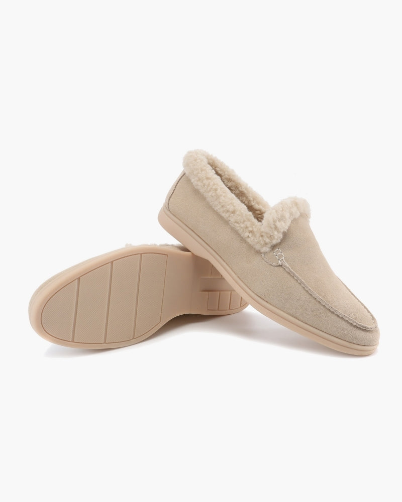 Premium-Loafer mit Fellfutter