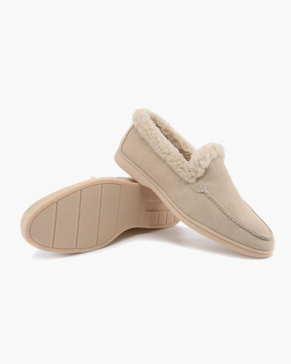 Premium-Loafer mit Fellfutter