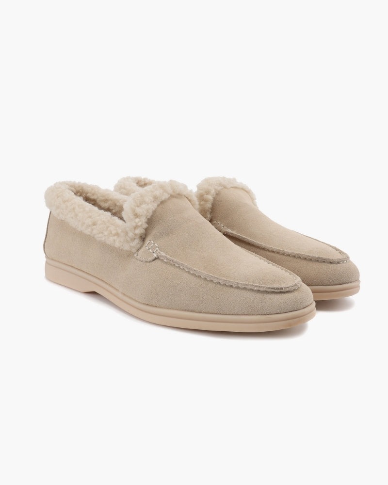 Premium-Loafer mit Fellfutter