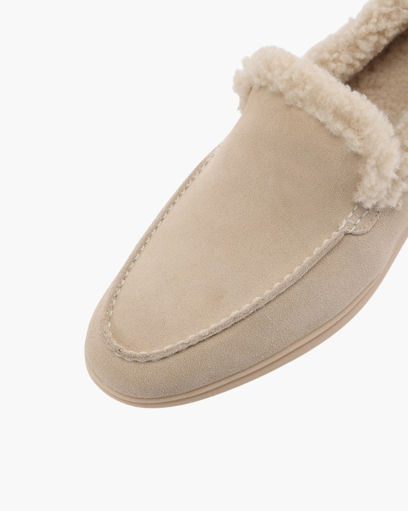 Premium-Loafer mit Fellfutter