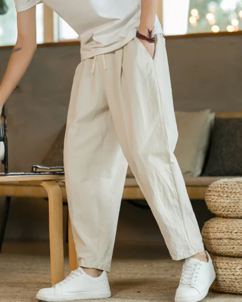 Cancun Baumwolle Pantalon