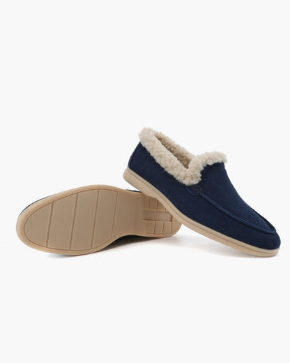 Premium-Loafer mit Fellfutter