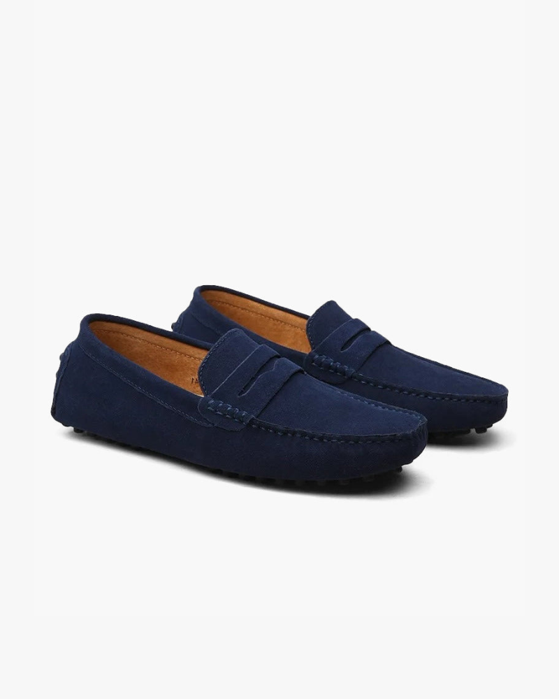Suede Driver Loafer