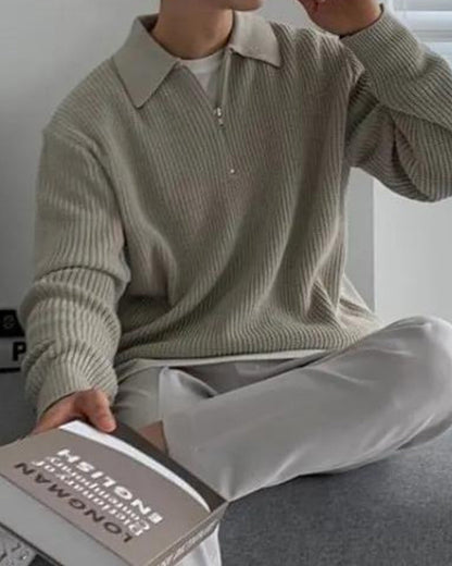 Cesare Half Zip Pullover