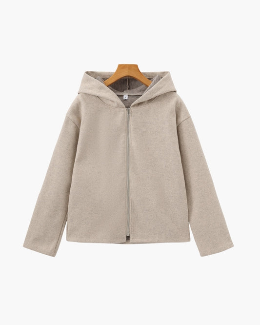 Marlow Wolle Zip Mantel