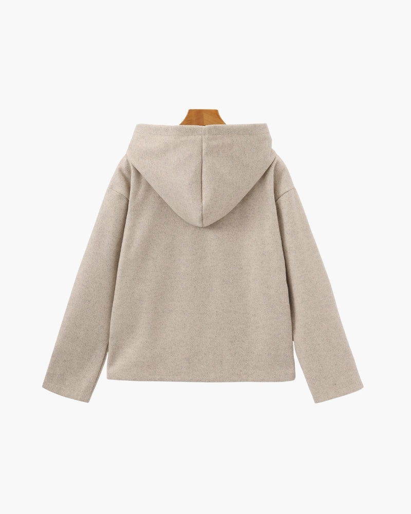 Marlow Wolle Zip Mantel