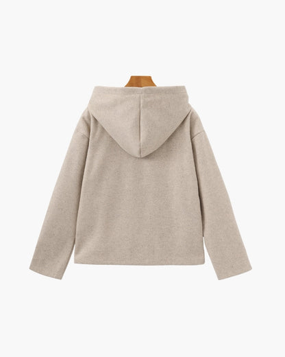 Marlow Wolle Zip Mantel
