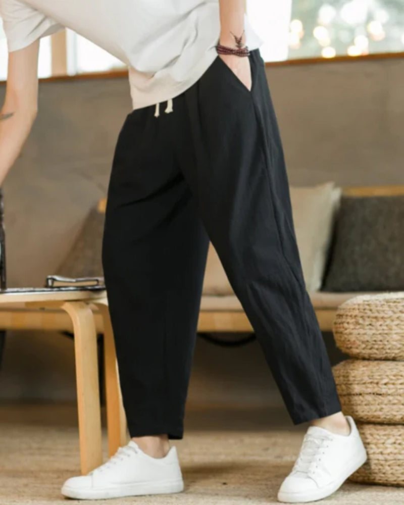 Cancun Baumwolle Pantalon