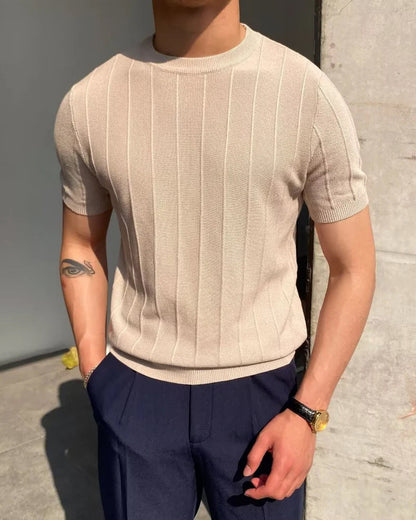 Cannes Ribbed T-Hemd