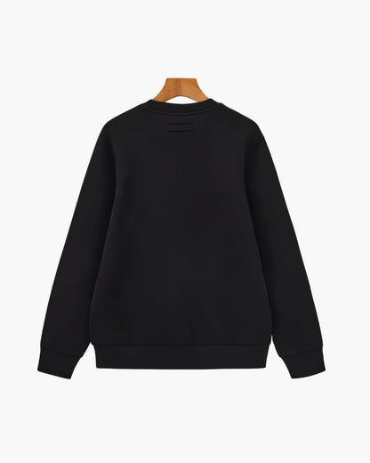 Klassisches Rundhals-Sweatshirt aus Modal-Mix