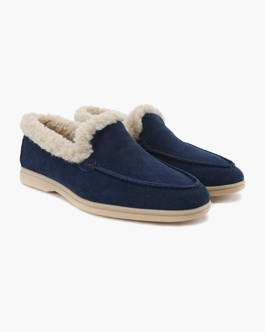 Premium-Loafer mit Fellfutter