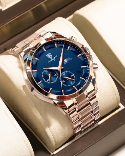Praezisions-Chronograph aus Stahl
