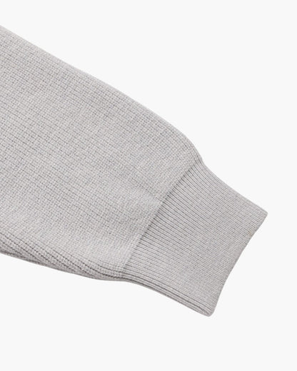Feiner Strickpullover mit halbem Reissverschluss