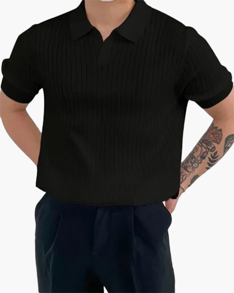 Florence - Ribbed Baumwolle Polo