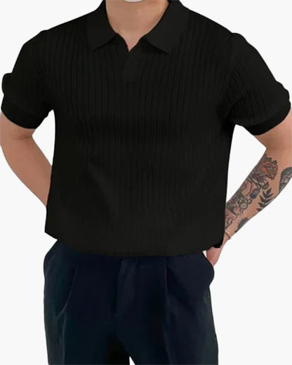 Florence - Ribbed Baumwolle Polo