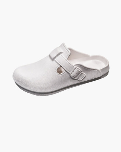 Klassische wasserfeste Clogs mit Schnalle