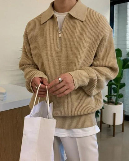 Cesare Half Zip Pullover