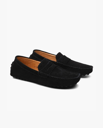 Suede Driver Loafer