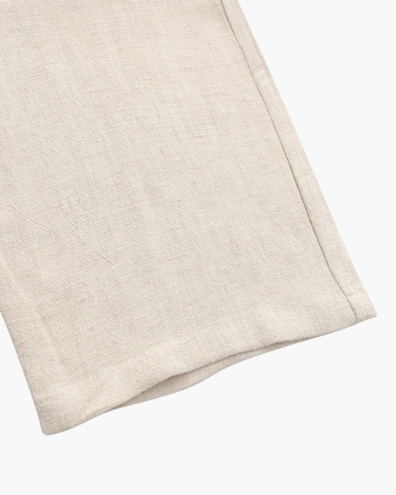 Marrakech - Leinen Pantalon (Schmale Passform)