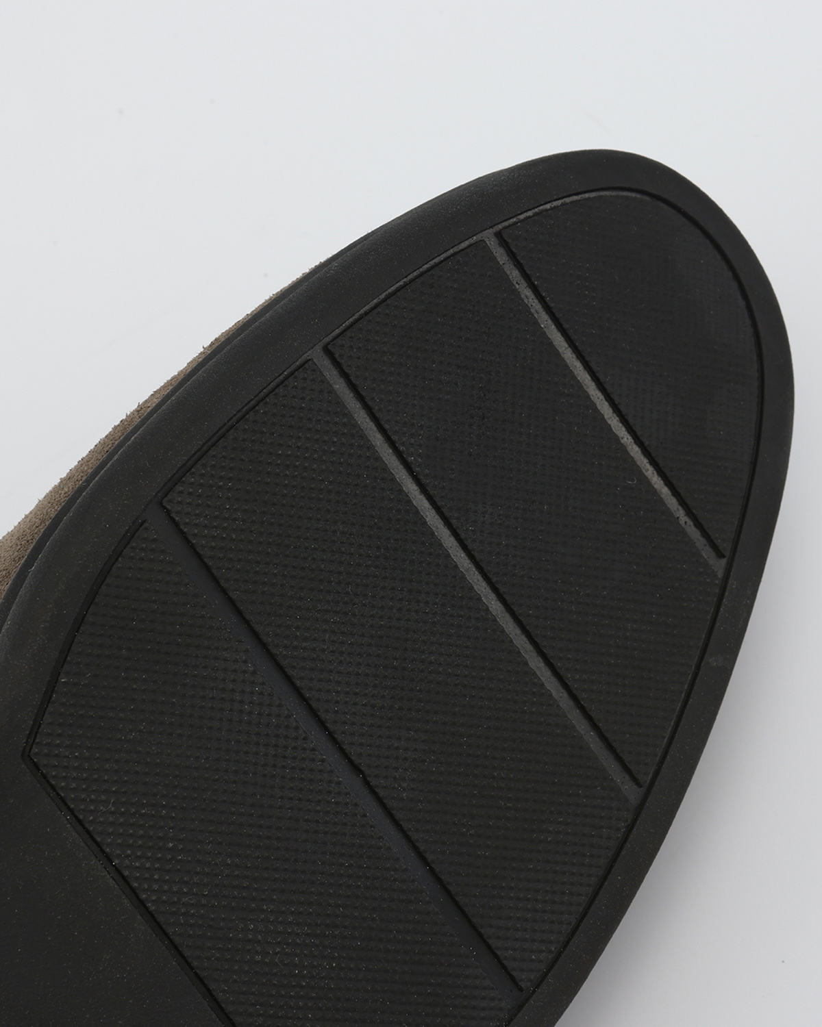 Premium Suede Loafer - Black Soles