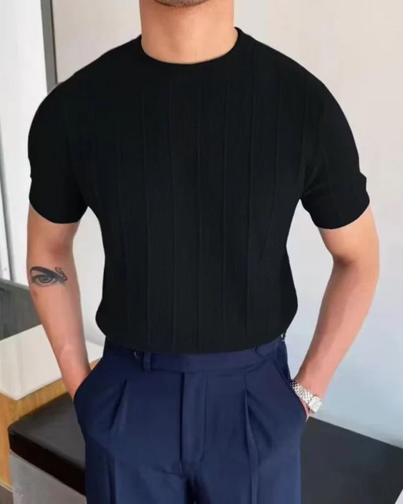 Cannes Ribbed T-Hemd