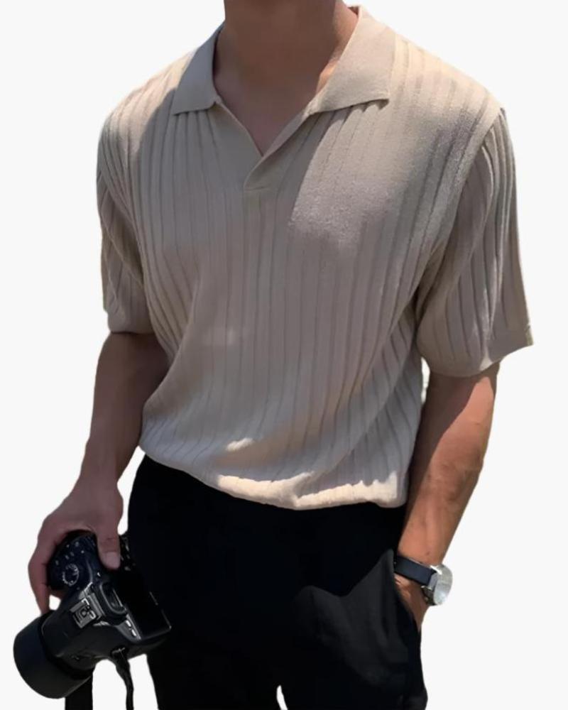 Florence - Ribbed Baumwolle Polo
