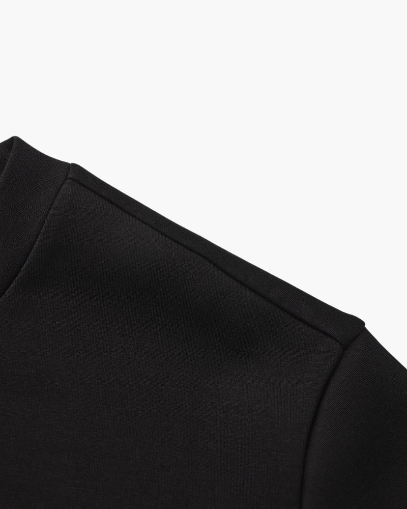 Klassisches Rundhals-Sweatshirt aus Modal-Mix
