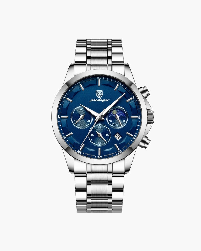 Praezisions-Chronograph aus Stahl