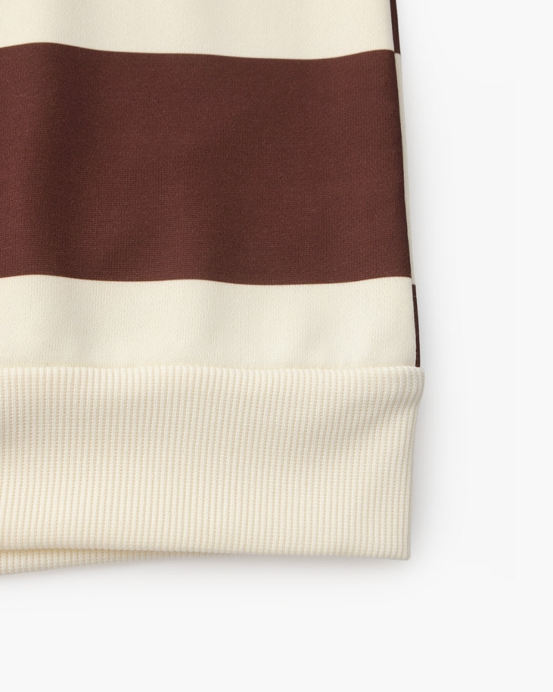 Vintage Rugby-Polo mit Streifen