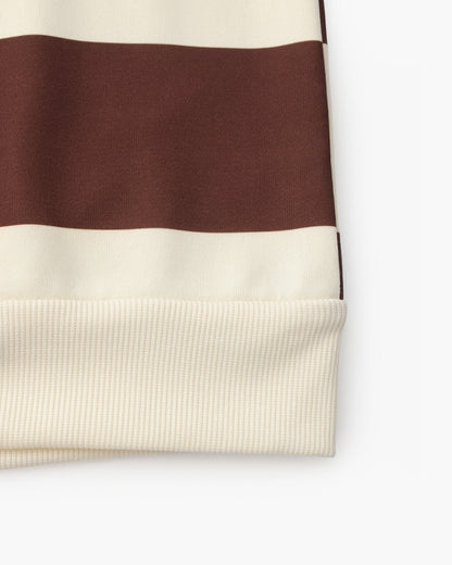 Vintage Rugby-Polo mit Streifen