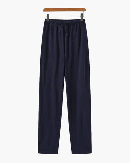 Marrakech - Leinen Pantalon (Schmale Passform)