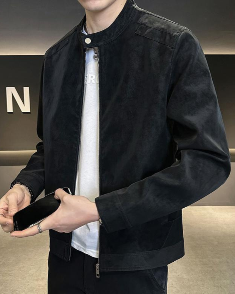 Estate Suede Leather Jacke