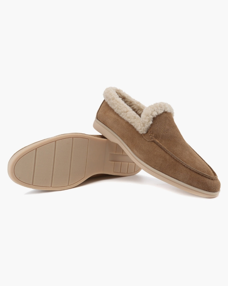 Premium-Loafer mit Fellfutter