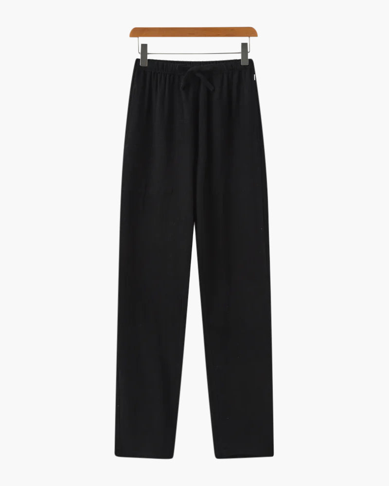 Marrakech - Leinen Pantalon (Schmale Passform)