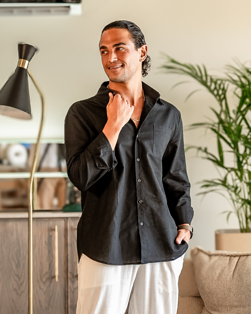 Cape Town - 100% Leinen Hemd