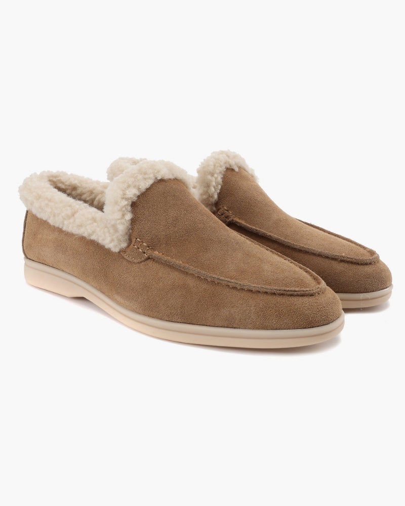 Premium-Loafer mit Fellfutter