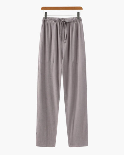 Marrakech - Leinen Pantalon (Schmale Passform)