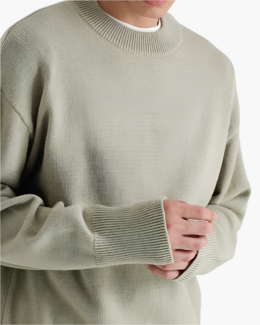 100% Premium Wolle Turtleneck
