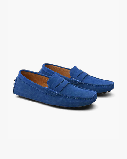 Suede Driver Loafer
