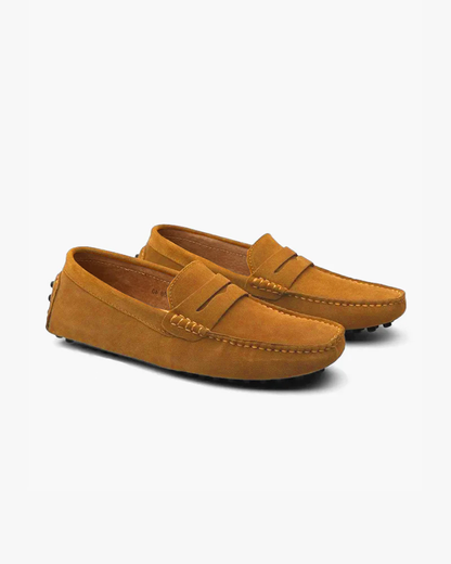 Suede Driver Loafer
