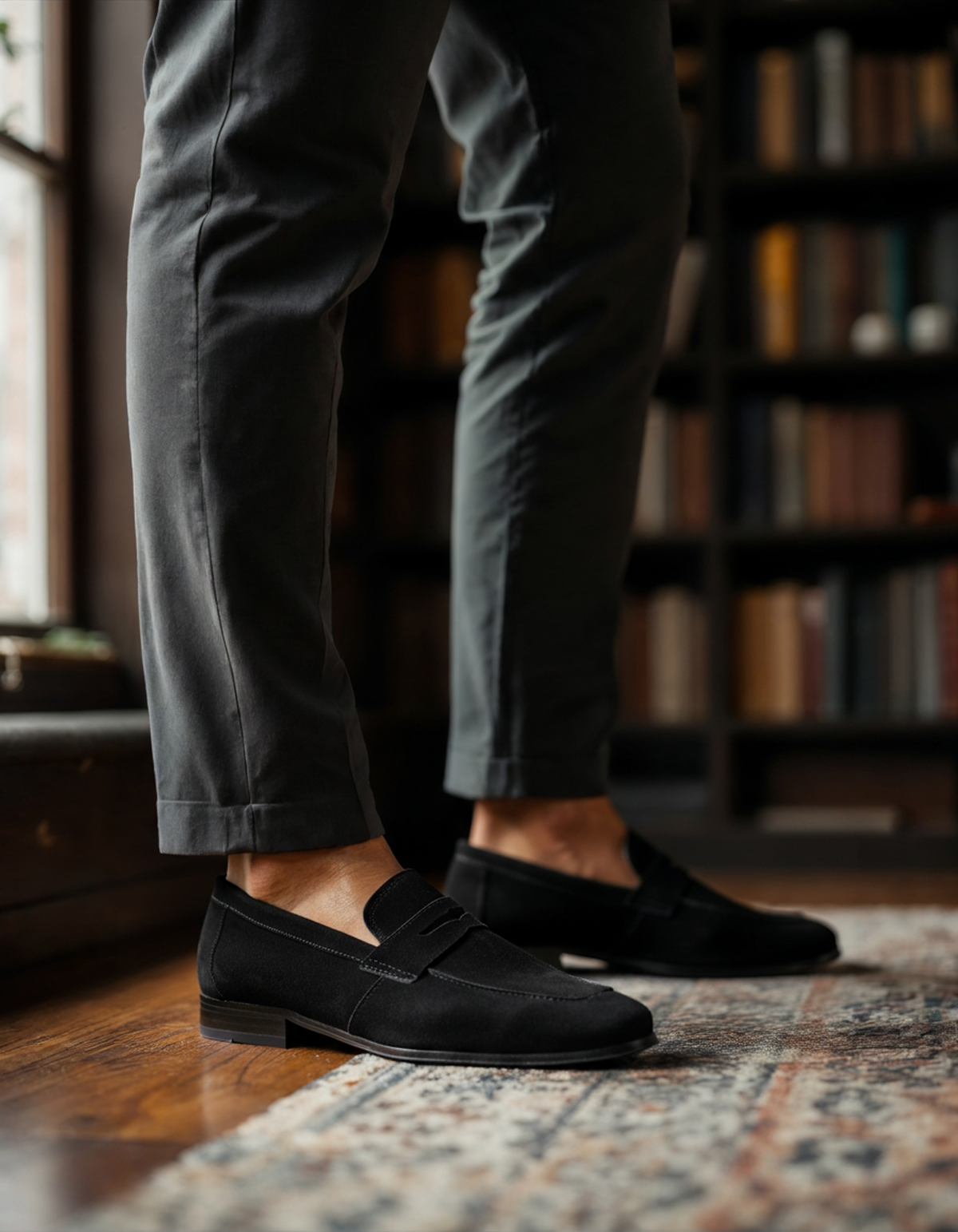 Altmark Suede Penny Loafer